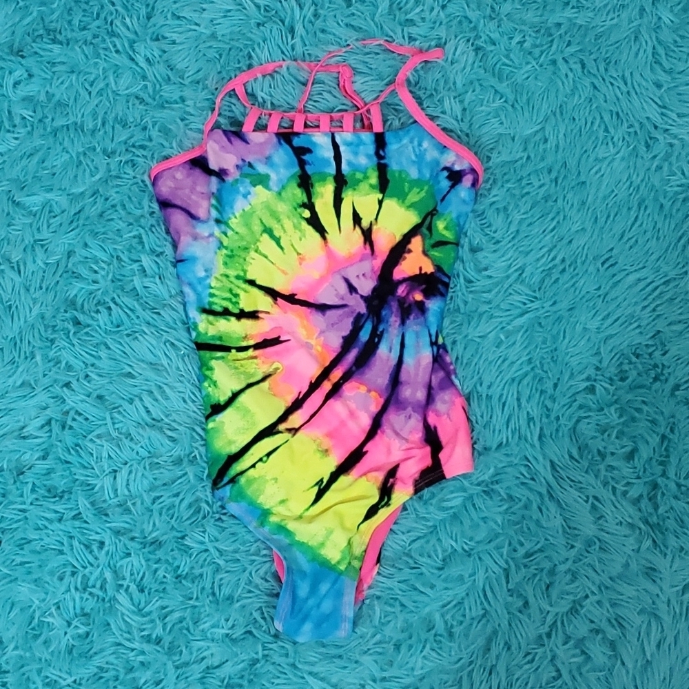 Justice Tie Dye Swimsuit